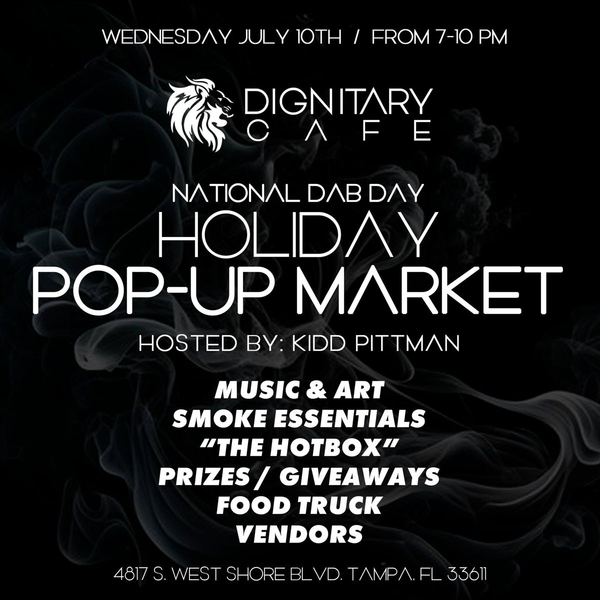 7\/10 DAB DAY Event: Pop-Up Market Hosted by Kidd Pittman