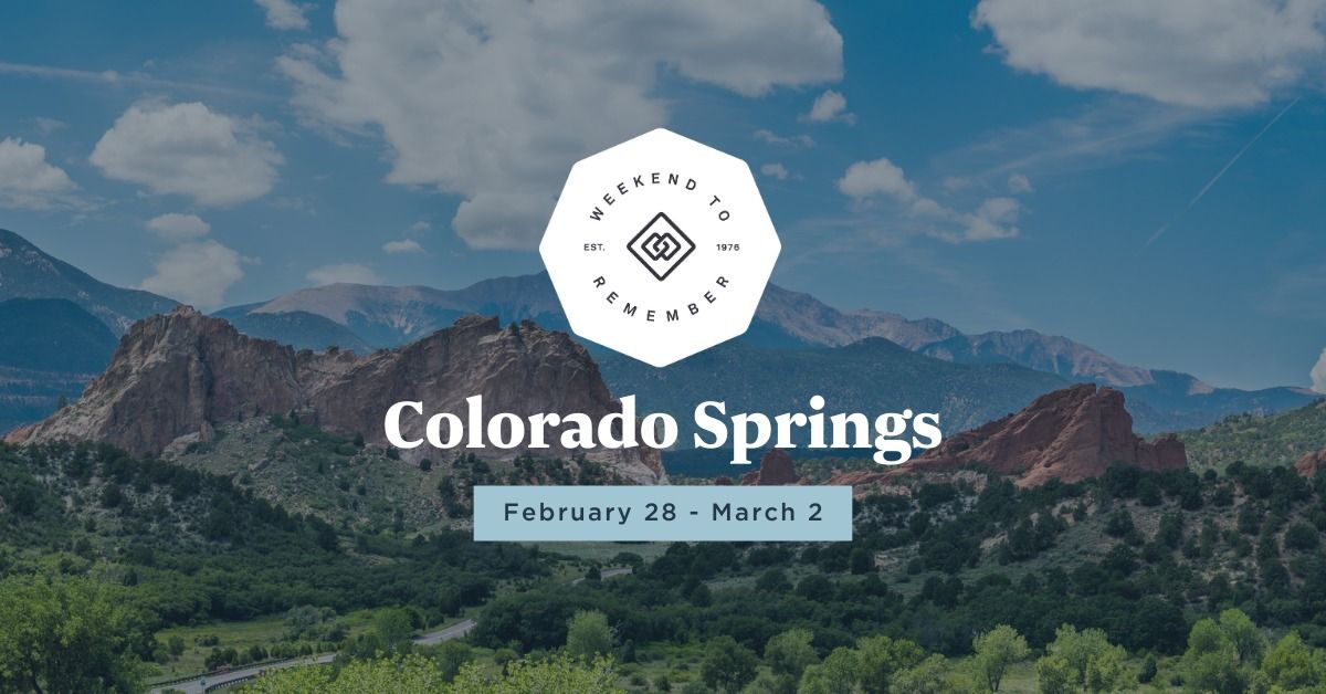 Colorado Springs Weekend to Remember