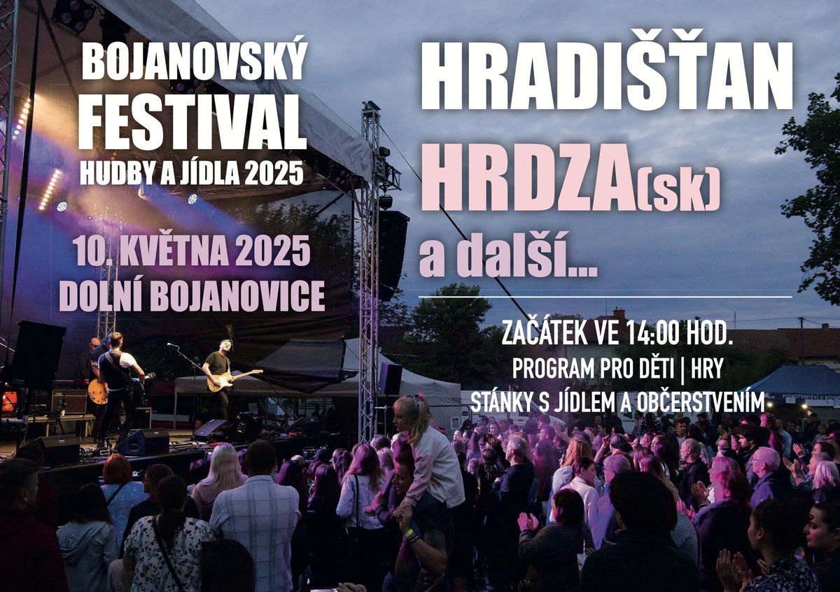 Bojanovsk\u00fd festival hudby a j\u00eddla