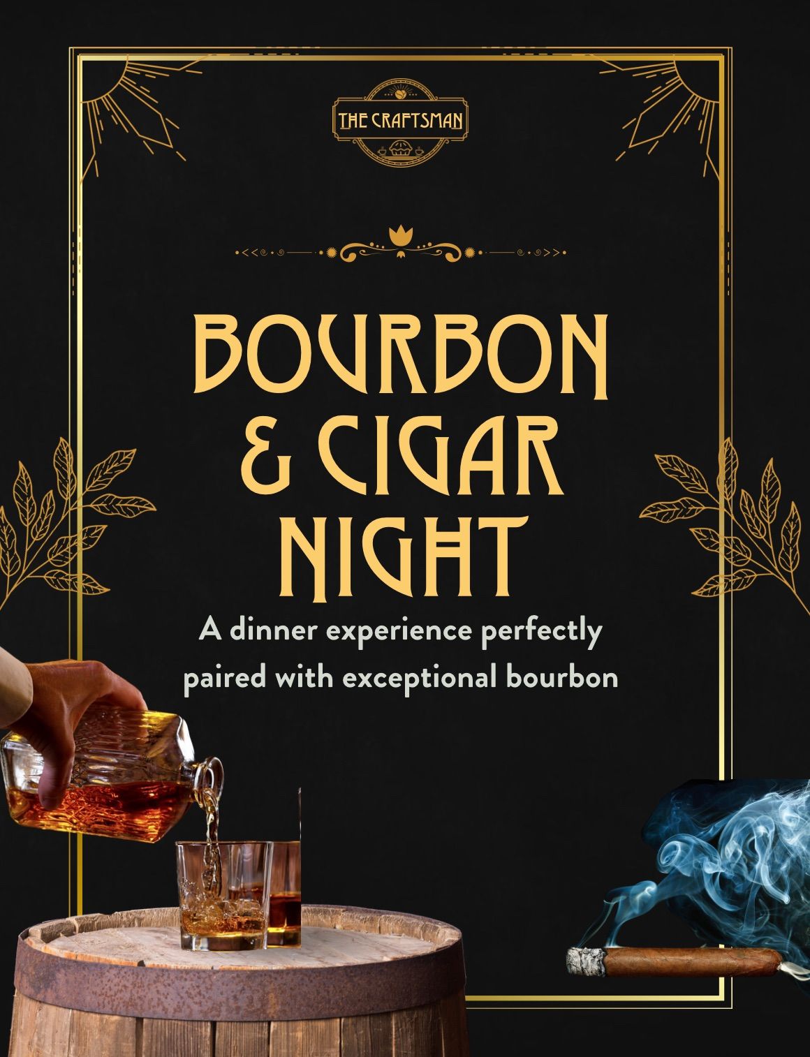 Bourbon and Cigar Dinner