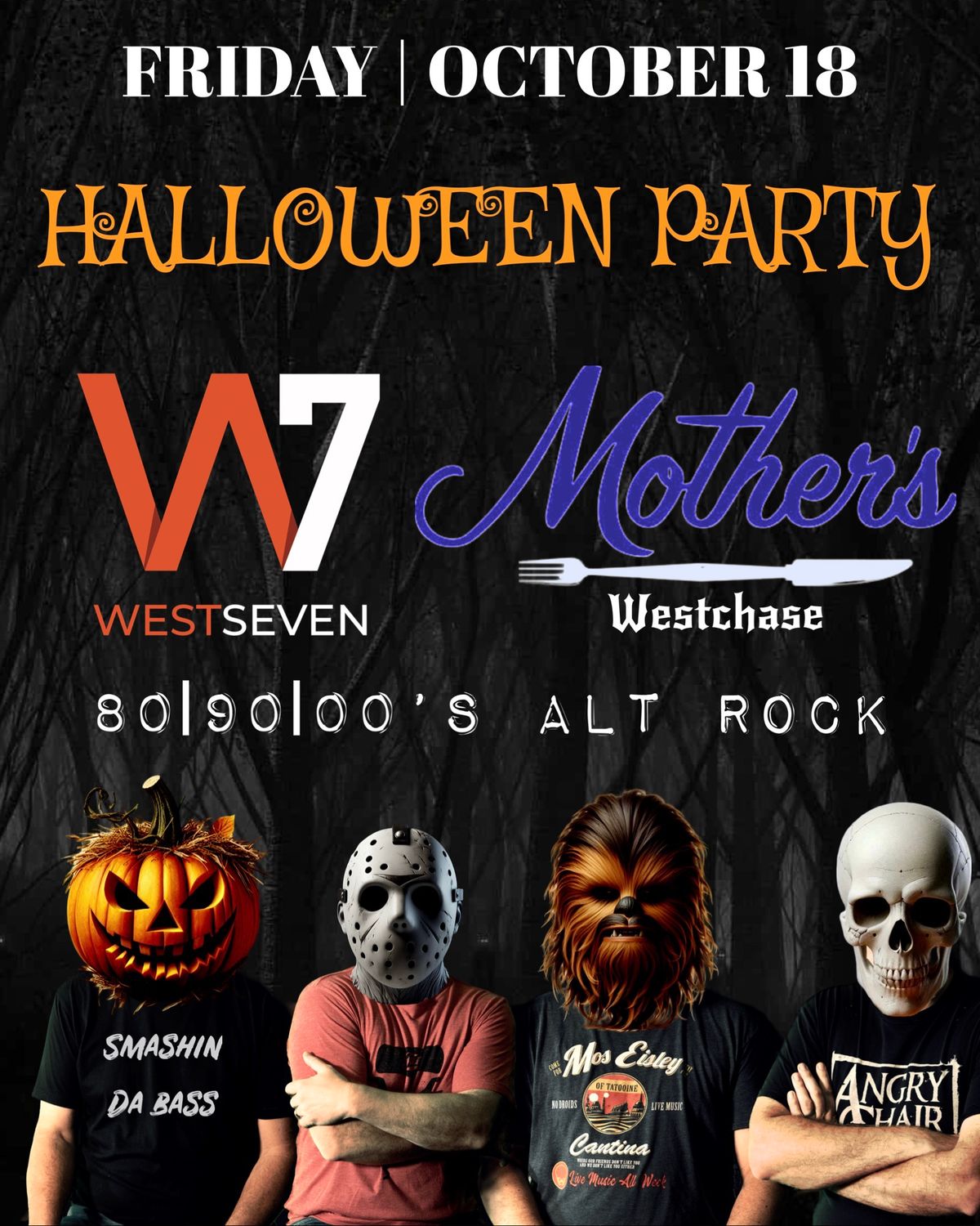 Mother\u2019s Halloween Party w\/ WEST SEVEN