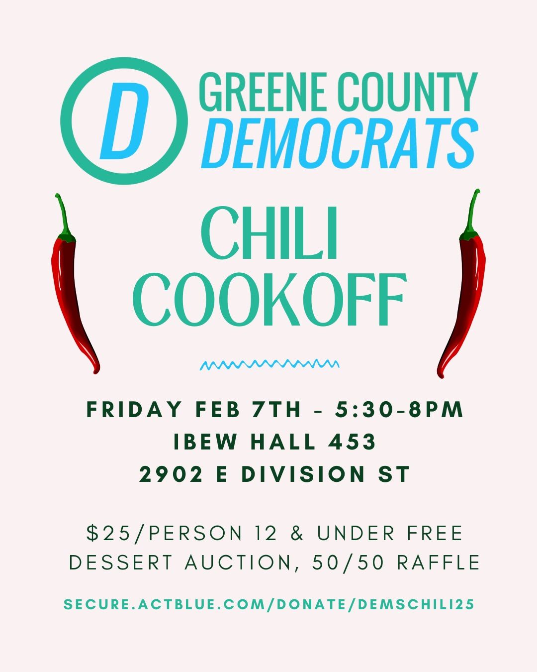 GCD Annual Chili Cook Off - 2025