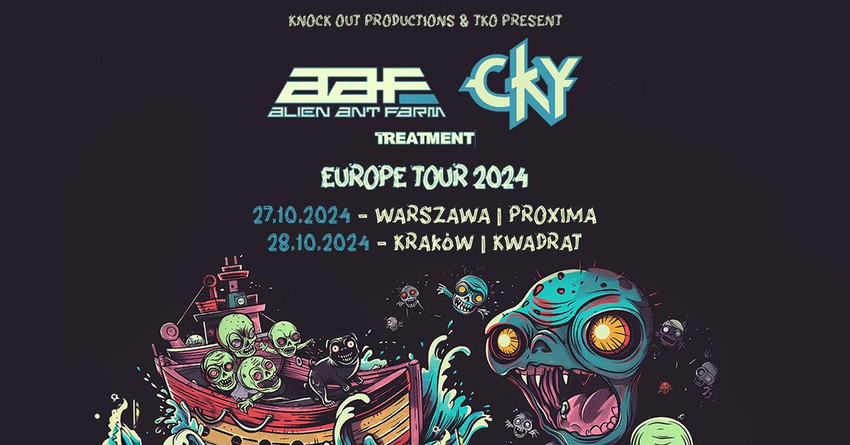 Alien Ant Farm + CKY, The Treatment \/ 27 X 2024 \/ Warszawa