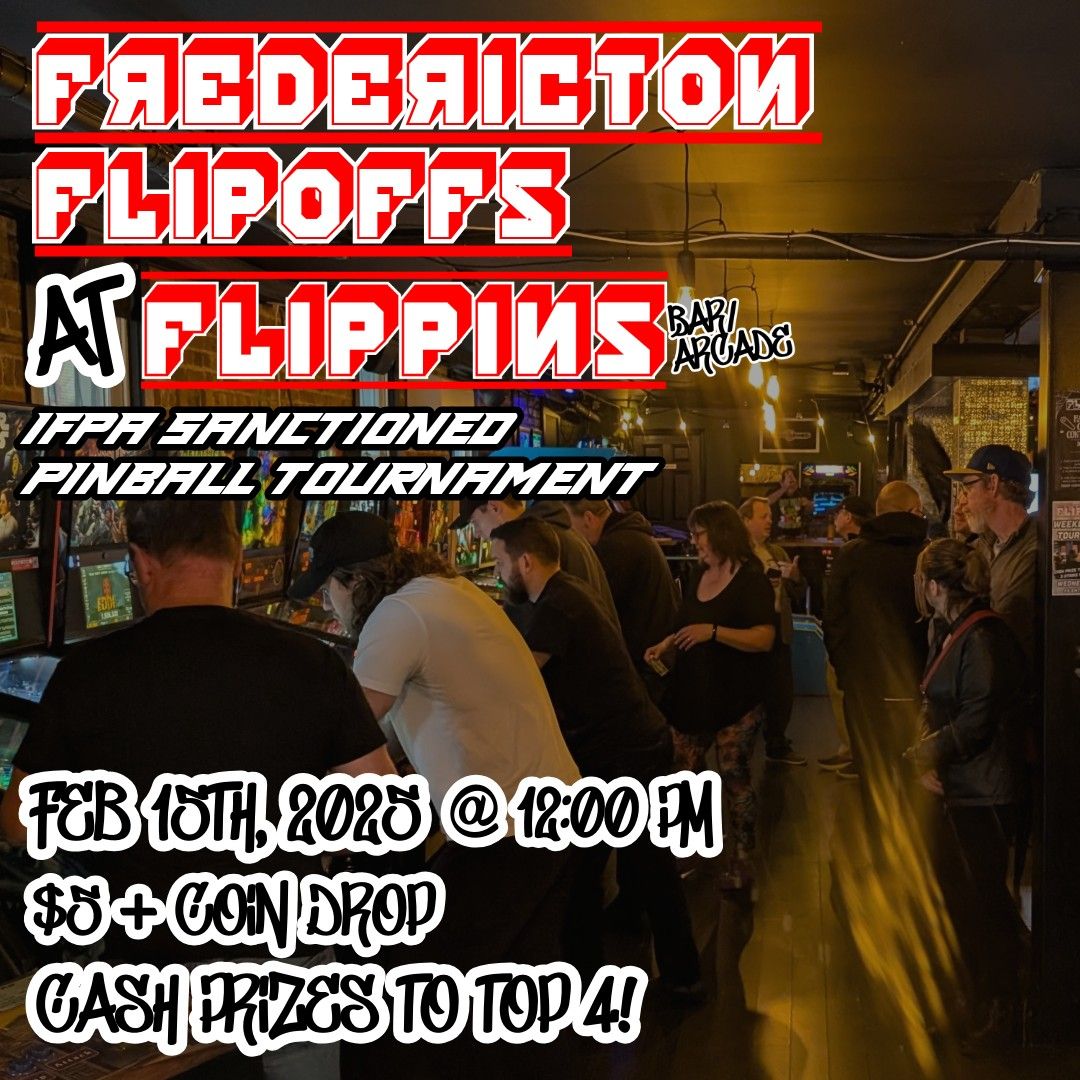 Freddy Flip-Offs! IFPA Sanctioned Pinball Tournament