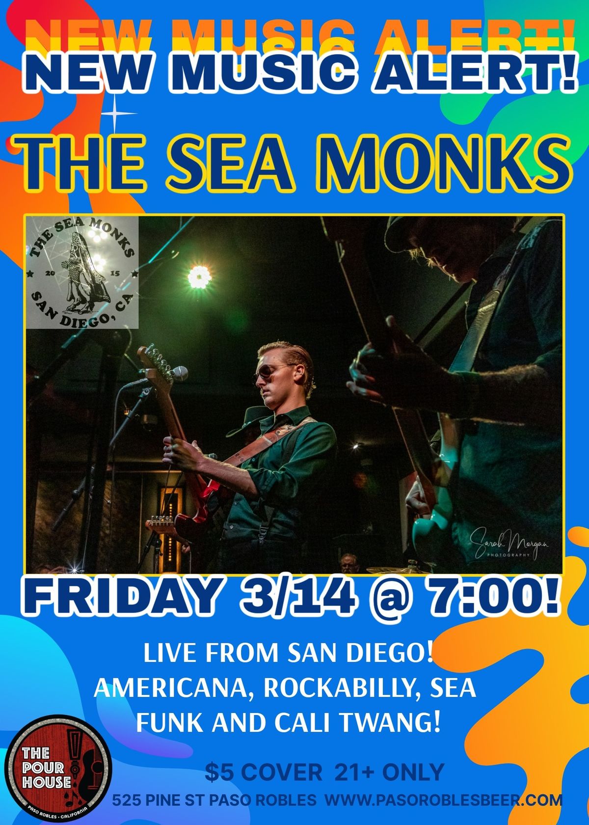 THE SEA MONKS live in concert at the Pour House! 