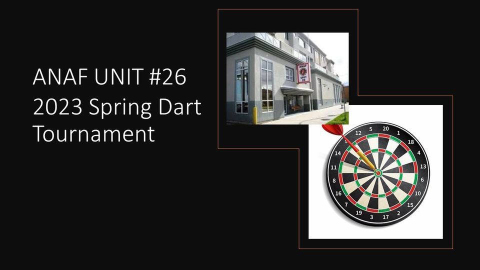 2023 Spring Dart Tournament 