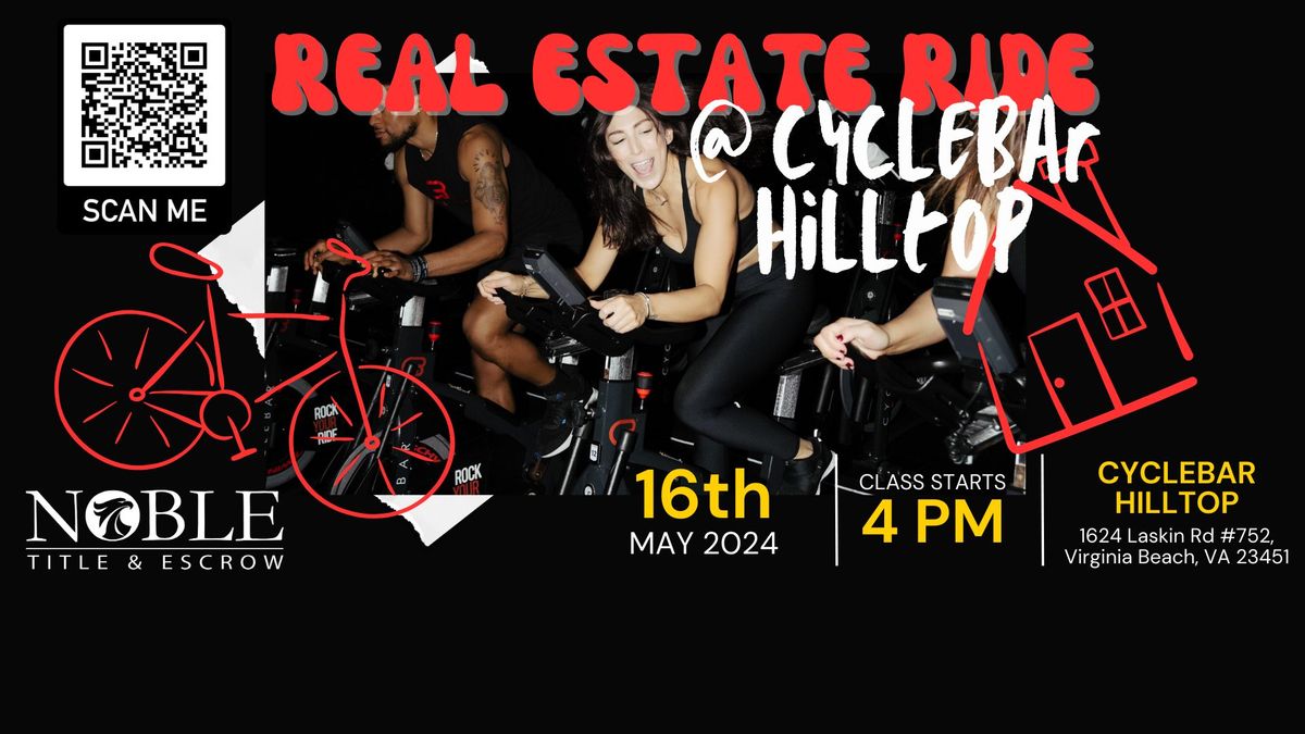 Real Estate Ride @ CycleBar Hilltop