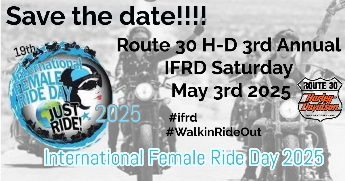 International Female Ride Day #JustRide