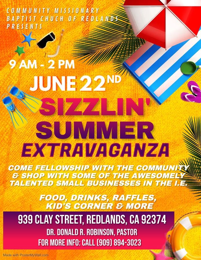 The 2024 Sizzlin' Summer Extravaganza!