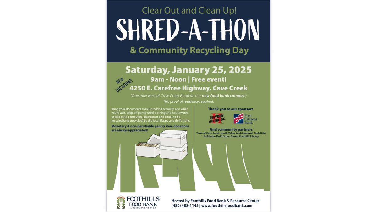 Shred-A-Thon and Community Recycling Day