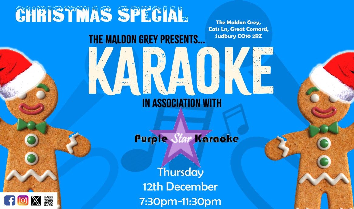 Karaoke @ The Maldon Grey, Sudbury 