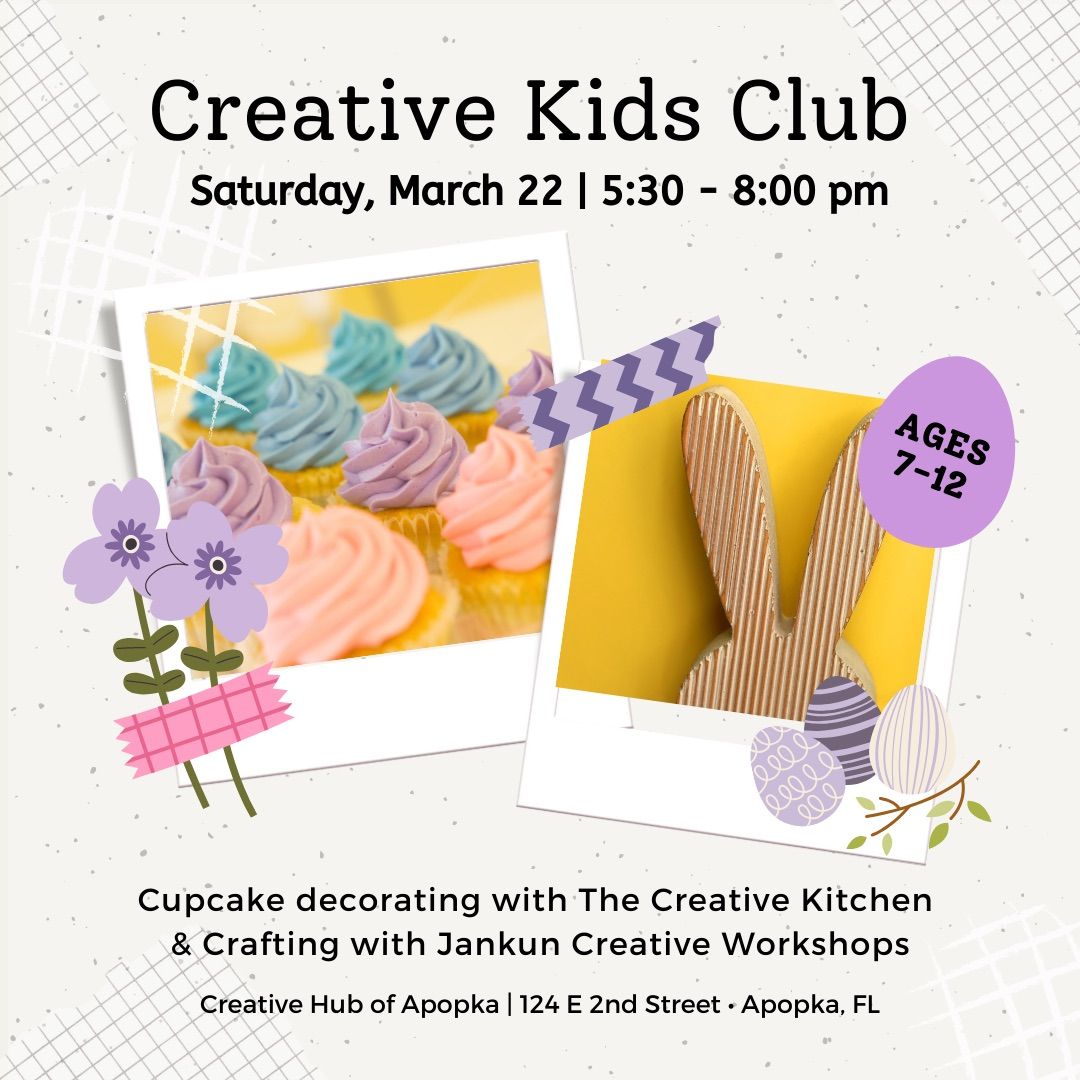 March Creative Kids Club 