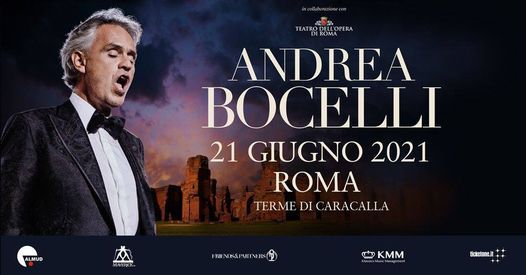 Andrea Bocelli - Rome \/\/ Terme di Caracalla 2021