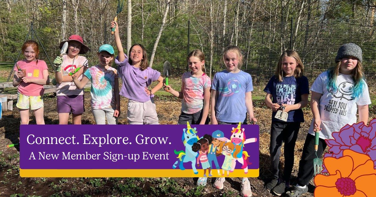 Buxton | Connect. Explore. Grow | Girl Scouts New Member Sign-up Event  