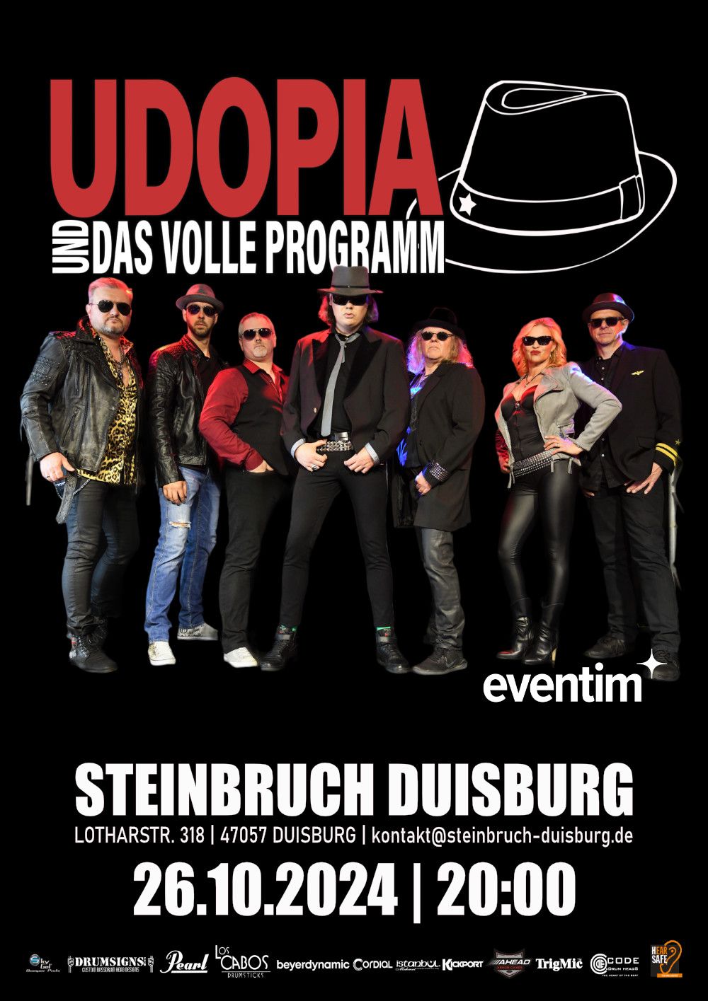 UDOPIA & das volle Programm - die ultimative Udo Lindenberg Tribute Show 