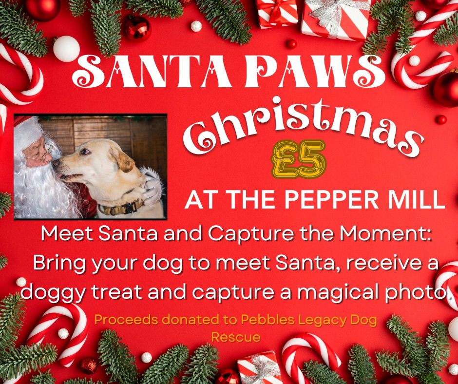 Santa Paws at The Pepper Mill 