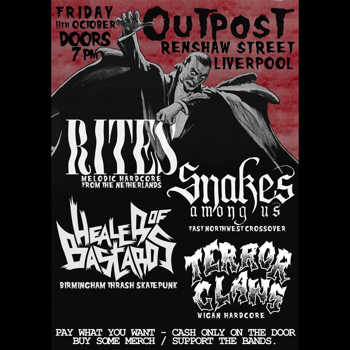 RITES \/\/ Snakes Among Us \/\/ Healer of Bastards \/\/ Terror Claws