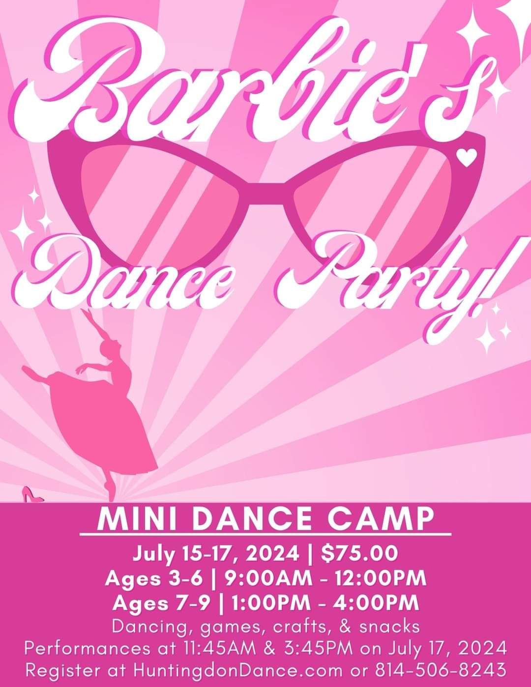 Barbie's Dance Party Mini Dance Camp