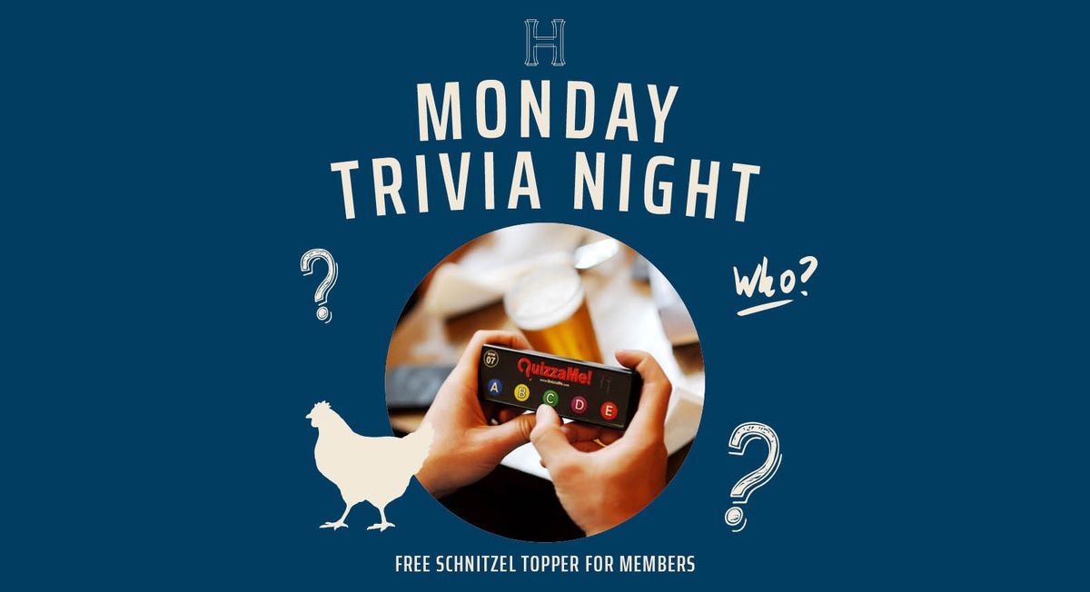 Monday Trivia at Hudson Hotel