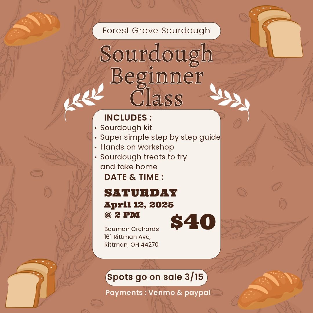 Sourdough Beginner Class