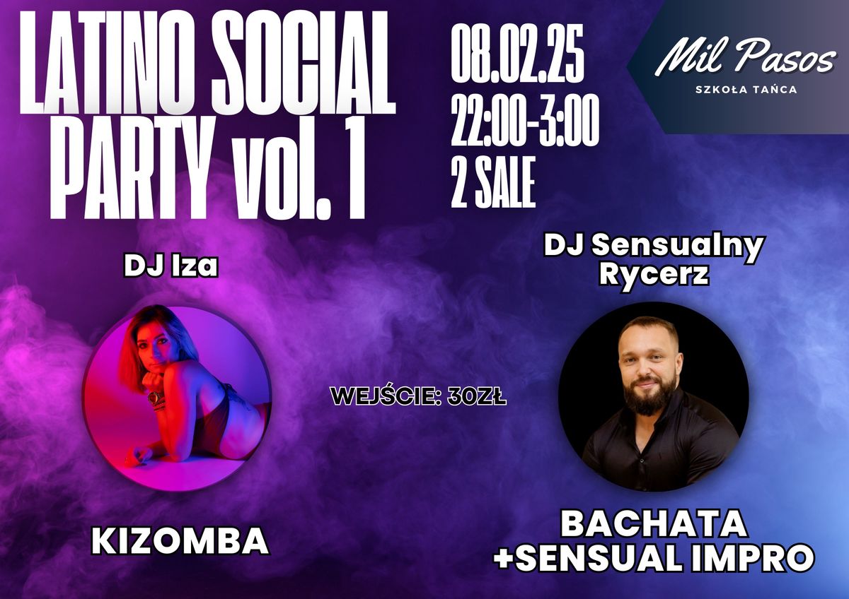 LATINO SOCIAL PARTY vol. 1 - 08.02.2025 SOBOTA