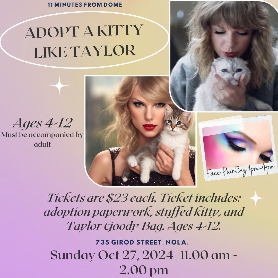 Adopt a Kitty Like Taylor