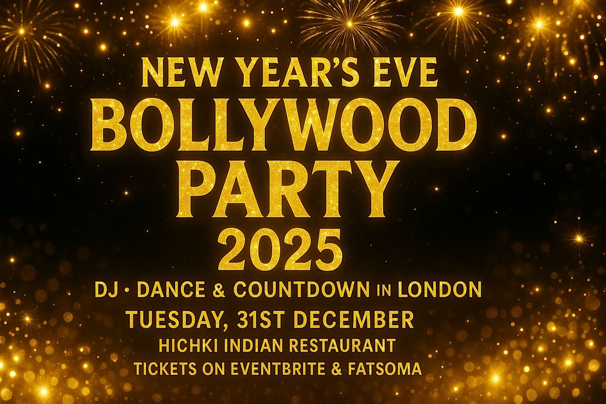New Year\u2019s Eve Party London \u2013 Bollywood, Bhangra & Silent DJ Countdown