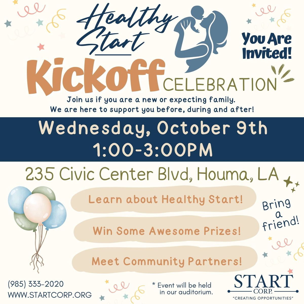 Healthy Start Kickoff Celebration