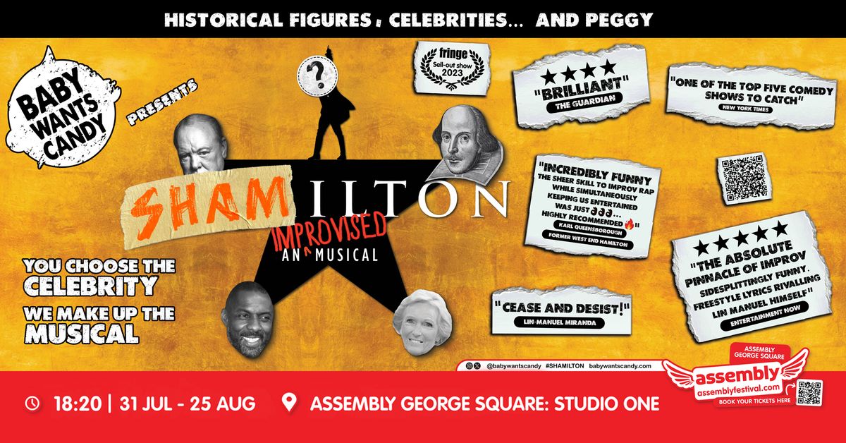 Shamilton! The Improvised Hip Hop Musical - Edinburgh Fringe 2024