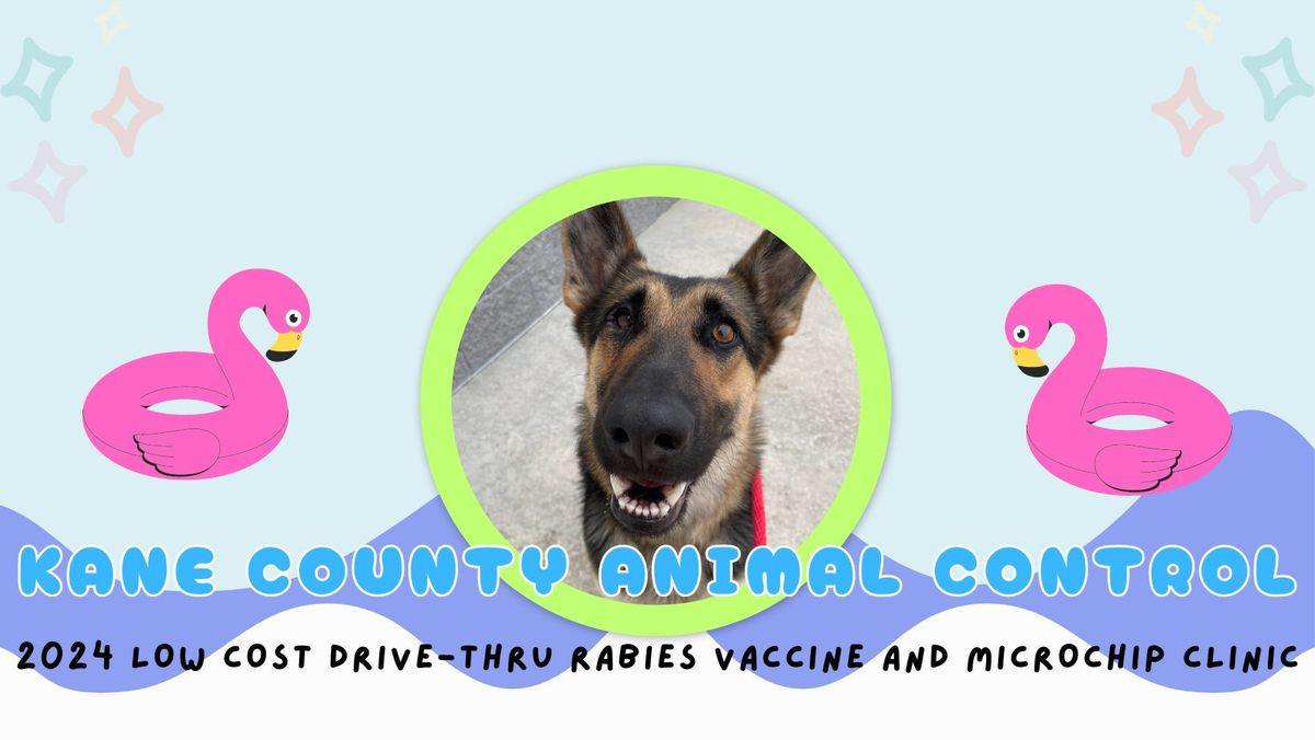 Low Cost Drive-Thru Rabies Vaccine and Microchip Clinic