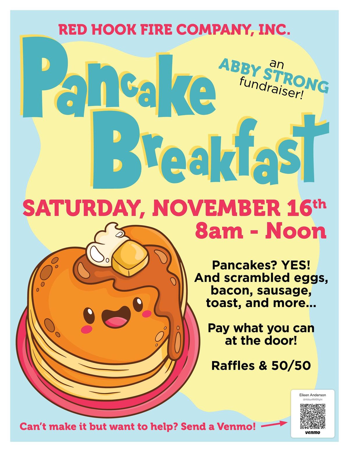 Pancake Breakfast for Abby