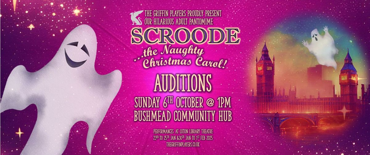 Scroode - Adult Panto Auditions