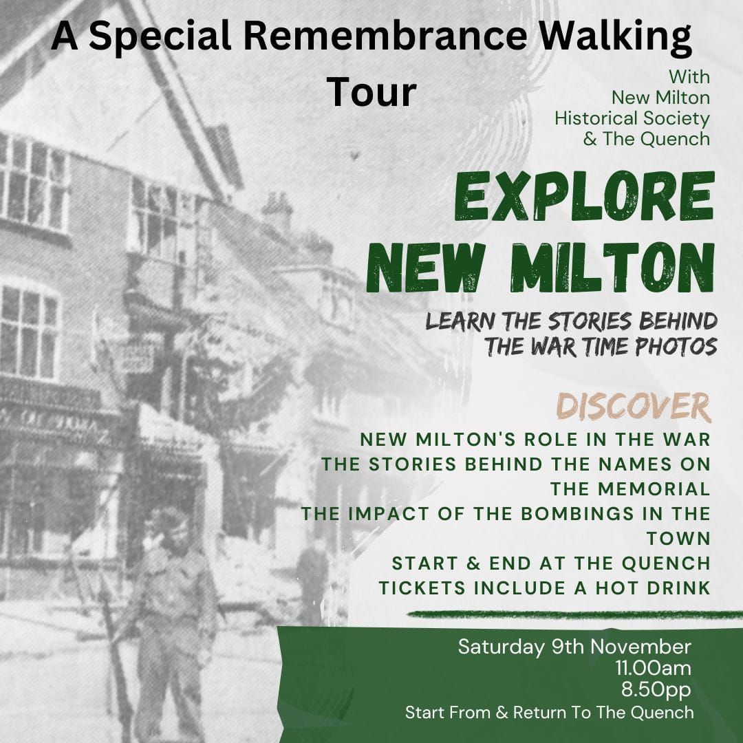 War Time New Milton: A Remembrance Walk