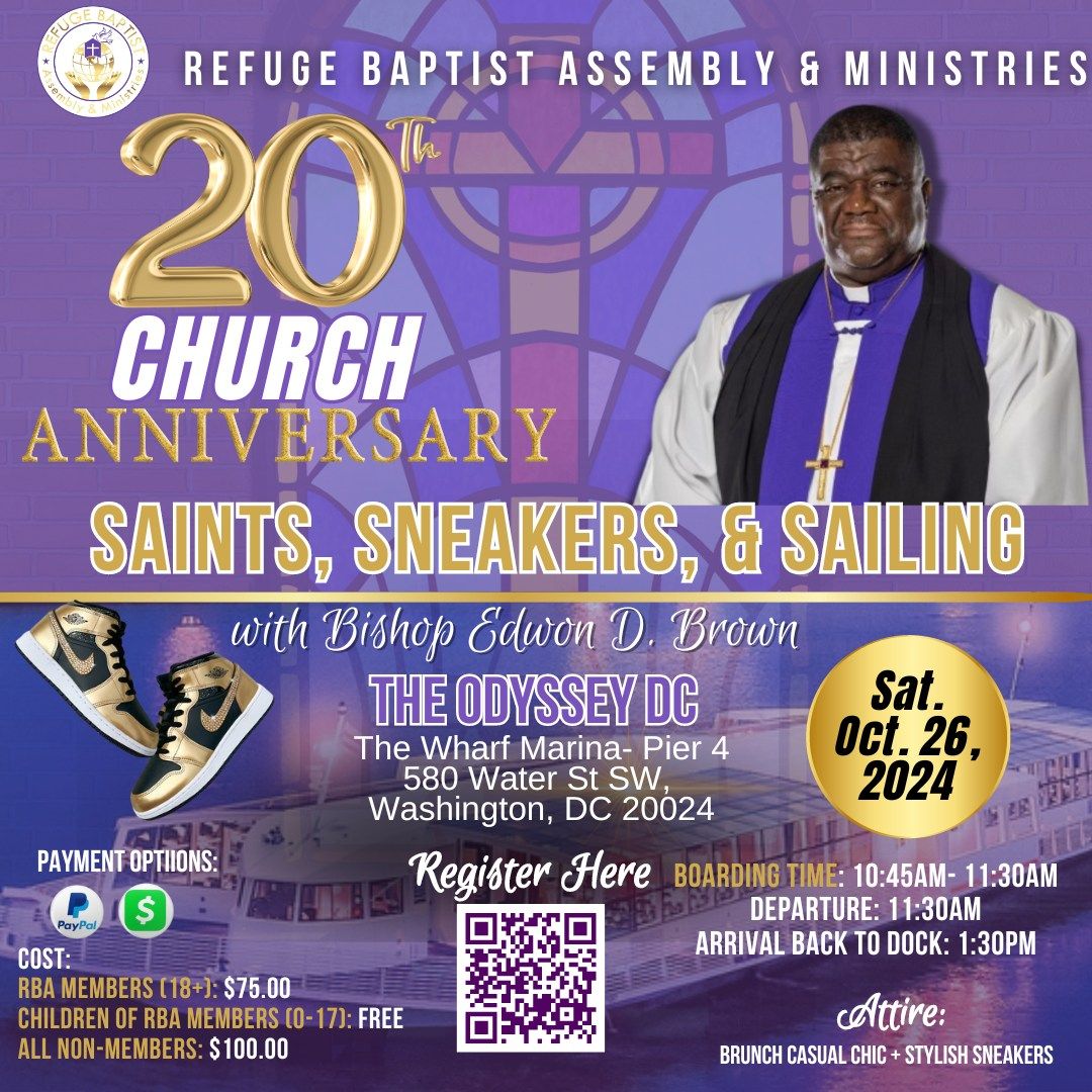 Saints, Sneakers, and Sailing with Bishop Edwon D. Brown