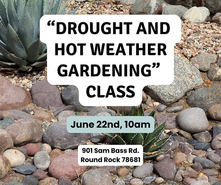FREE: "Drought and Hot Weather Gardening" Class