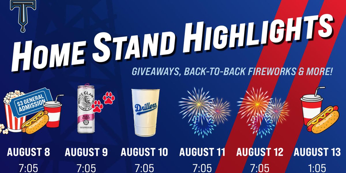 Tulsa Drillers at Amarillo Sod Poodles