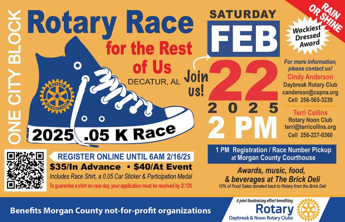 Rotary Race for the Rest of Us (.05K)