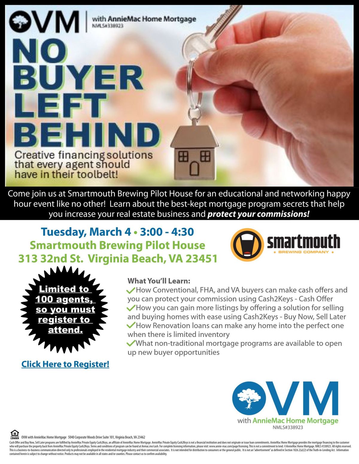 Real Estate Agent Event - No Buyer Left Behind