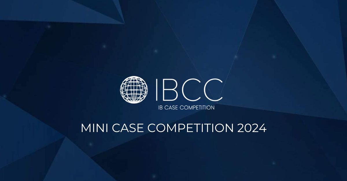 IBCC MINI CASE COMPETITION 2024