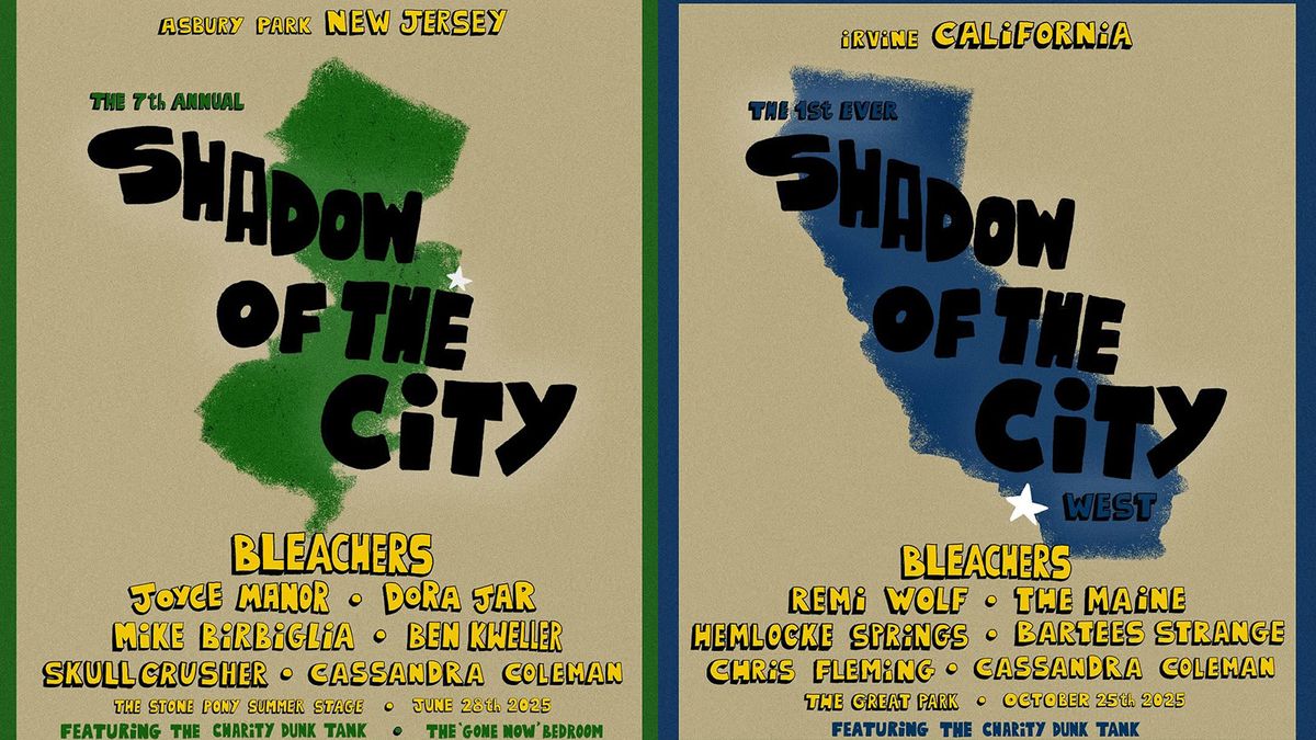Shadow of the City: Bleachers  Remi Wolf  The Maine  Hemlocke Springs  Bartees Strange  Chris Fleming & Cassandra Coleman