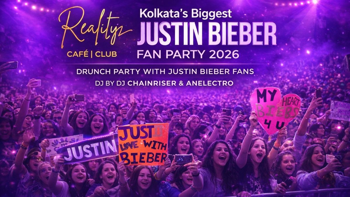 Kolkata\u2019s Biggest Justin Bieber Fan Party 2026