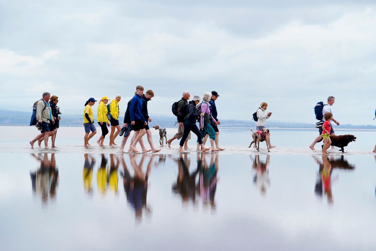 Morecambe Bay Walk 2025