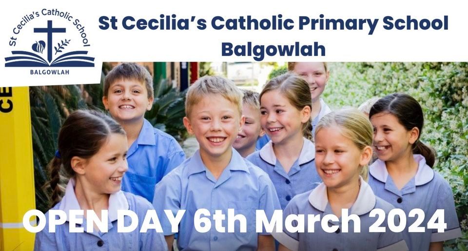 St Cecilias Balgowlah 2024 Open Day , St Cecilia's Catholic Primary