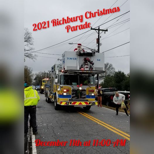 Richburg Sc Fire Dept Christmas Parade 2022 2021 Richburg Christmas Parade, Richburg Fire-Rescue, 11 December 2021