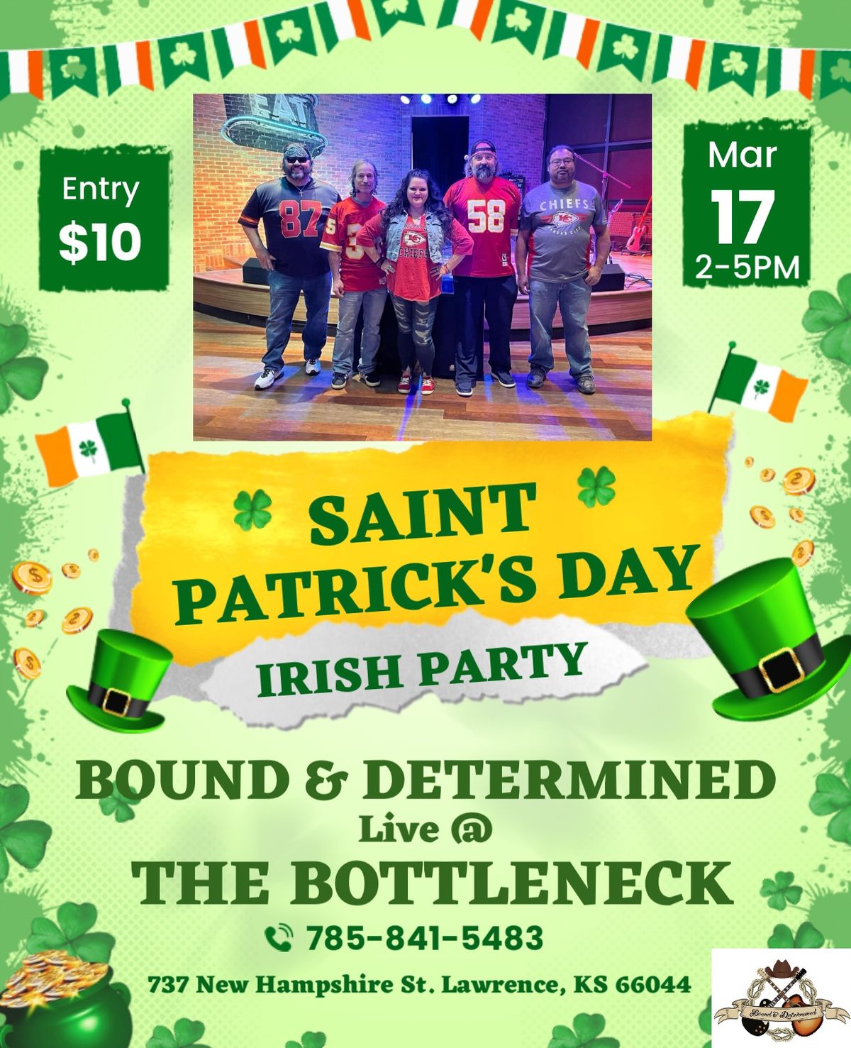 St. Patrick\u2019s Day Party at The Bottleneck