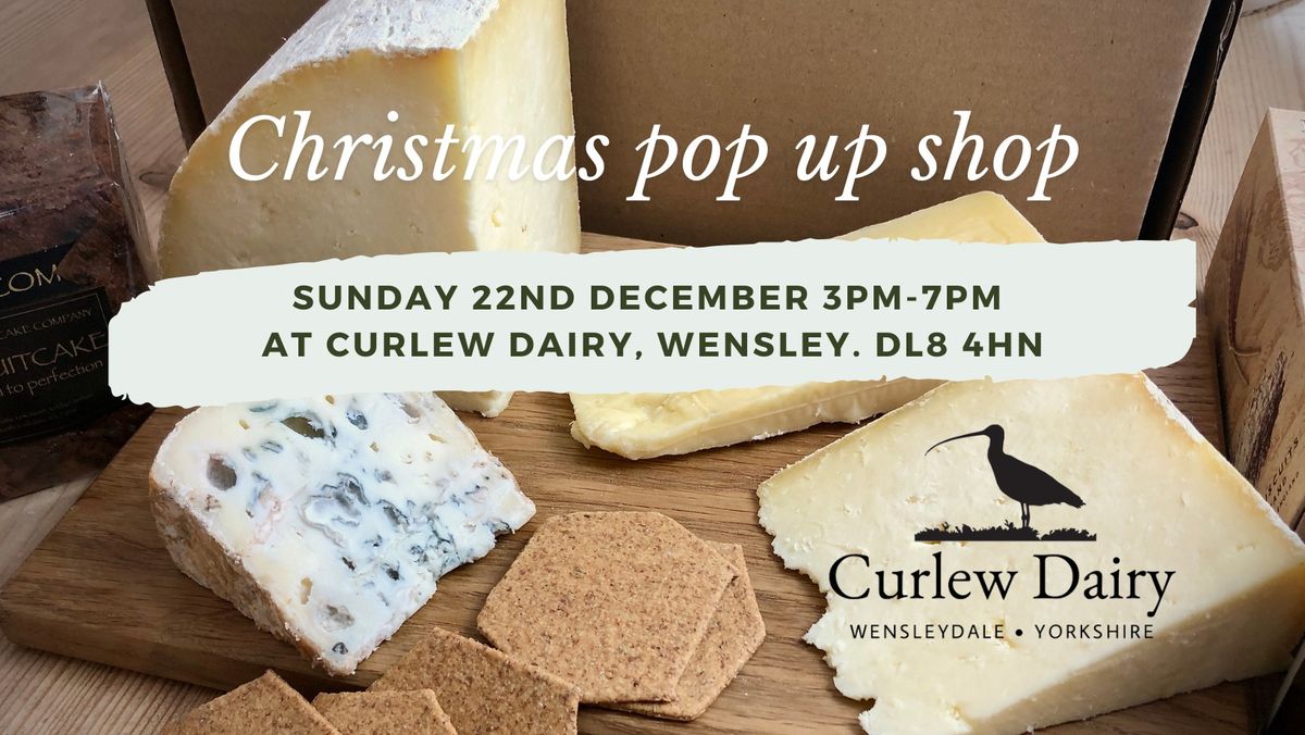 Christmas Cheese Pop up shop