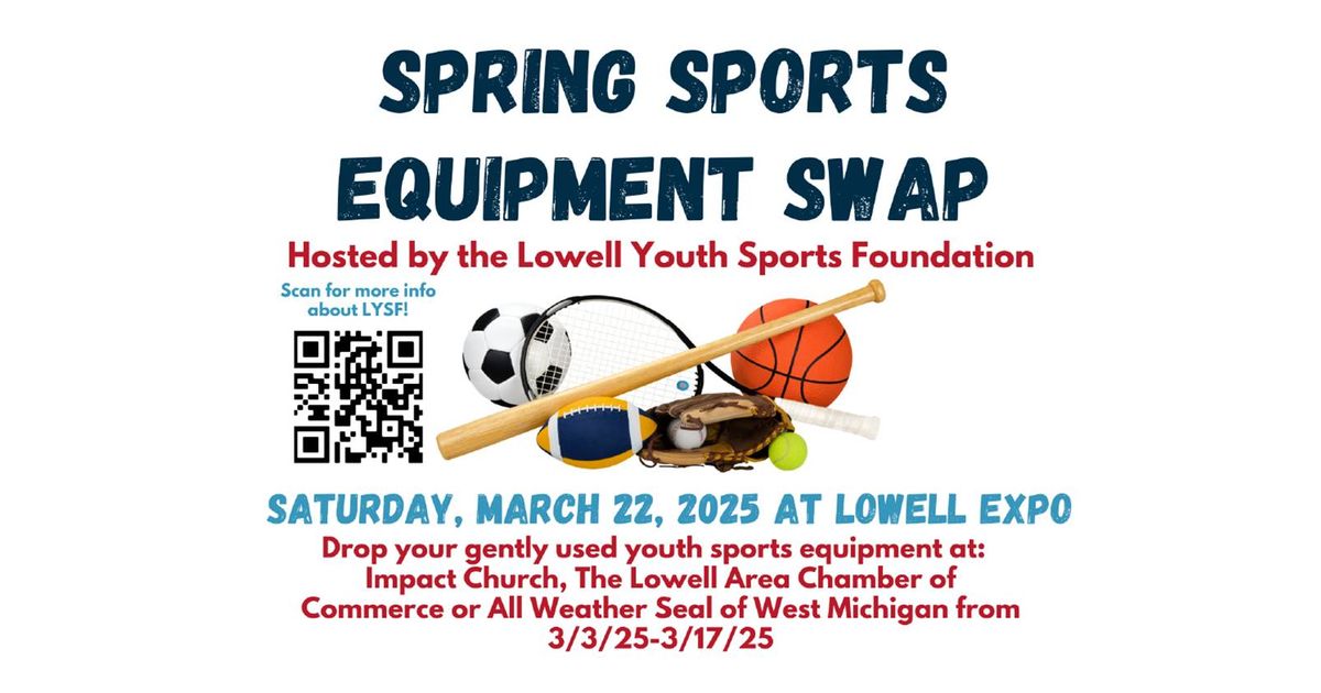 LYSF Youth Sports Equipment Swap!