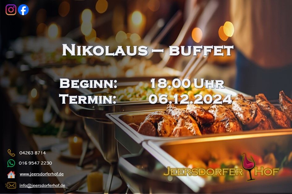 Nikolaus - Buffet