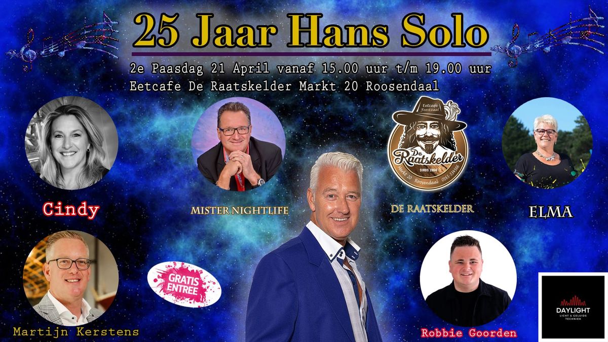 25 jaar Hans Solo