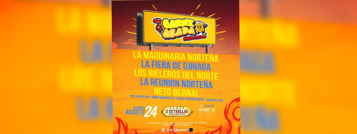 LA MAQUINARIA , LA FIERA , LOS RIELEROS GRAND JUNCTION in Grand Junction